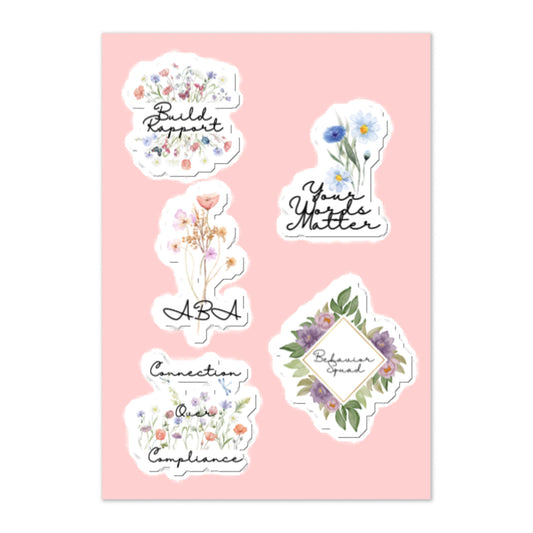 ABA Flower Stickers